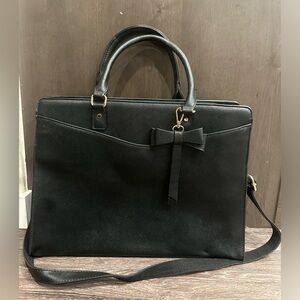Chic Black Computer Bag